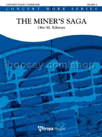 The Miner's Saga (Concert Band Score & Parts)